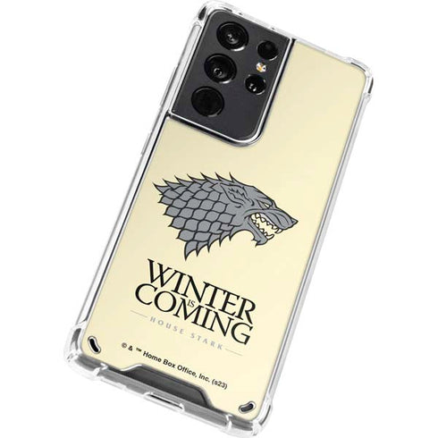 Game of Thrones: House Stark Sigil Galaxy S21 Ultra 5G Clear Case